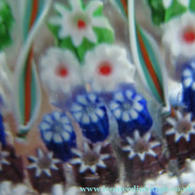 Load image into Gallery viewer, Large Caithness Whitefriars 1980s Millefiori Canes Paperweight
