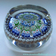 Load image into Gallery viewer, Large Caithness Whitefriars 1980s Millefiori Canes Paperweight
