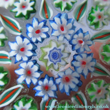 Load image into Gallery viewer, Large Caithness Whitefriars 1980s Millefiori Canes Paperweight
