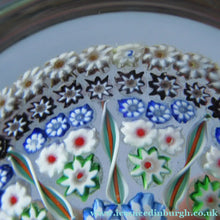 Load image into Gallery viewer, Large Caithness Whitefriars 1980s Millefiori Canes Paperweight
