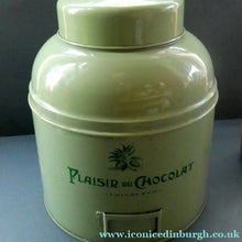 Load image into Gallery viewer, Large SHOP DISPLAY TIN for Plaisir du Chocolat, Edinburgh (B)
