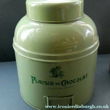 Load image into Gallery viewer, Large SHOP DISPLAY TIN for Plaisir du Chocolat, Edinburgh (B)
