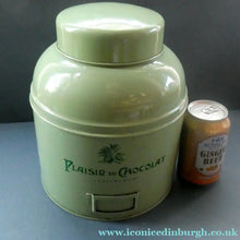 Load image into Gallery viewer, Large SHOP DISPLAY TIN for Plaisir du Chocolat, Edinburgh (B)
