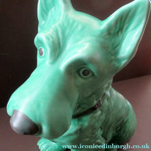 Load image into Gallery viewer, Vintage Sylvac Scottie Dog  Scottish Terrier Green No. 1209
