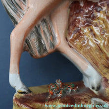 Load image into Gallery viewer, LARGE STAFFORDSHIRE Portrait of Edward VII; then the Prince of Wales on Horseback; 11 3/4 inches
