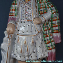Load image into Gallery viewer, LARGE Genuine Staffordshire Figurine of Robert the Bruce. 15 1/2 inches in height. PERFECT
