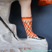 Load image into Gallery viewer, LARGE Genuine Staffordshire Figurine of ROB ROY. 13 inches in height. PERFECT 
