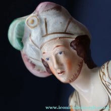 Load image into Gallery viewer, LARGE Genuine Staffordshire Figurine of ROB ROY. 13 inches in height. PERFECT 
