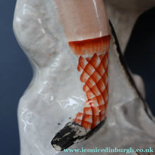 Load image into Gallery viewer, LARGE Genuine Staffordshire Figurine of ROB ROY. 13 inches in height. PERFECT 
