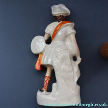 Load image into Gallery viewer, LARGE Genuine Staffordshire Figurine of ROB ROY. 13 inches in height. PERFECT 
