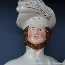 Load image into Gallery viewer, LARGE Genuine Staffordshire Figurine of ROB ROY. 18 inches in height. EXCELLENT CONDITION

