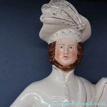 Load image into Gallery viewer, LARGE Genuine Staffordshire Figurine of ROB ROY. 18 inches in height. EXCELLENT CONDITION

