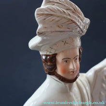 Load image into Gallery viewer, LARGE Genuine Staffordshire Figurine of ROB ROY. 18 inches in height. EXCELLENT CONDITION

