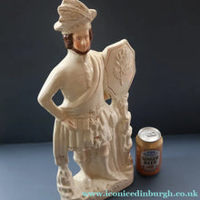 Load image into Gallery viewer, LARGE Genuine Staffordshire Figurine of ROB ROY. 18 inches in height. EXCELLENT CONDITION


