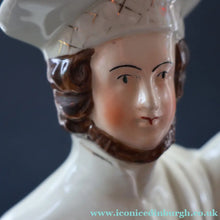 Load image into Gallery viewer, LARGE Genuine Staffordshire Figurine of ROB ROY. 18 inches in height. EXCELLENT CONDITION

