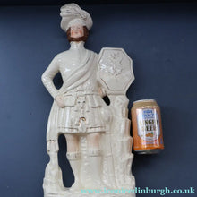Load image into Gallery viewer, LARGE Genuine Staffordshire Figurine of ROB ROY. 18 inches in height. EXCELLENT CONDITION

