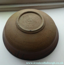 Load image into Gallery viewer, Large STUDIO POTTERY 1970s Stoneware dish with striped pattern by Jason Wason
