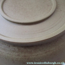 Load image into Gallery viewer, Vintage British Art Pottery Charger by Susan Brittleton. Abstract Fishes
