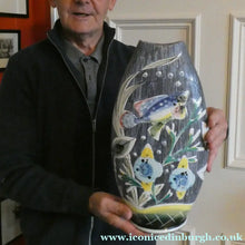 Load image into Gallery viewer, LARGE Vintage SWEDISH 1960s Vase Probably by Sigbritt Hultman for Tilgmans Keramik
