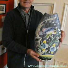Load image into Gallery viewer, LARGE Vintage SWEDISH 1960s Vase Probably by Sigbritt Hultman for Tilgmans Keramik
