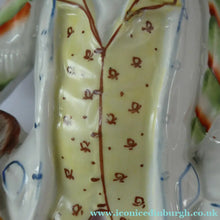 Load image into Gallery viewer, Large Staffordshire Flatback Figurine of the Scottish Poet Robert Burns
