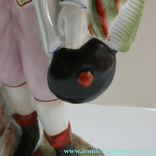 Load image into Gallery viewer, Large Staffordshire Flatback Figurine of the Scottish Poet Robert Burns
