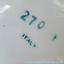 Load image into Gallery viewer, Vintage 1950s ITALIAN POTTERY Serving Platter - with Hand Painted Organic Design 
