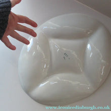 Load image into Gallery viewer, Vintage 1950s ITALIAN POTTERY Serving Platter - with Hand Painted Organic Design 
