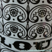 Load image into Gallery viewer, LARGE Vintage 1960s HORNSEA POTTERY Lidded Flour Canister. Stylish C-Scroll Pattern
