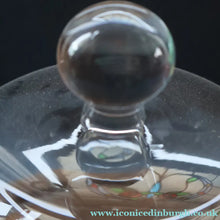 Load image into Gallery viewer, Large Vintage 1960s Teak and Glass Dome Cheese Dish
