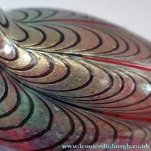 Load image into Gallery viewer, Large Vintage 1980s Finnish Glass Pheasant Bird. Nuutajarvi Sticker. Oiva Toikka Design
