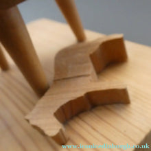 Load image into Gallery viewer, LARGE Vintage German Erzgebirge Wooden Handmade Incense Smoker: WOOD CARVER OR TOYMAKER. 11 1/2 Inches
