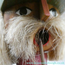 Load image into Gallery viewer, LARGE Vintage German Erzgebirge Wooden Handmade Incense Smoker: WOOD CARVER OR TOYMAKER. 11 1/2 Inches
