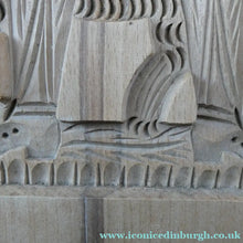 Load image into Gallery viewer, LARGE Vintage Hand Carved Dutch Wooden Gingerbread Mould or Speculoos
