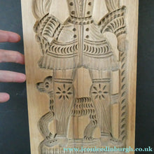 Load image into Gallery viewer, LARGE Vintage Hand Carved Dutch Wooden Gingerbread Mould or Speculoos
