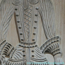 Load image into Gallery viewer, LARGE Vintage Hand Carved Dutch Wooden Gingerbread Mould or Speculoos
