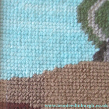Load image into Gallery viewer, Large Vintage Needlepoint Artwork / Textile Featuring an Image of a British Freshwater Fish

