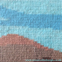 Load image into Gallery viewer, Large Vintage Needlepoint Artwork / Textile Featuring an Image of a British Freshwater Fish
