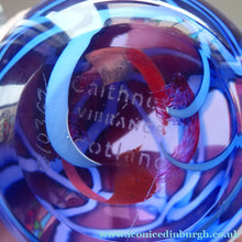 Load image into Gallery viewer, SCOTTISH Caithness Glass Paperweight: Vibrance by Alastair MacIntosh, 1989
