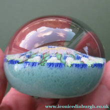 Load image into Gallery viewer, Vintage 1970s Perthshire Paperweight - 13 Spokes Scottish Glass
