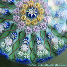 Load image into Gallery viewer, Vintage 1970s Perthshire Paperweight - 13 Spokes Scottish Glass
