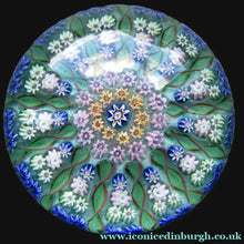Load image into Gallery viewer, Vintage 1970s Perthshire Paperweight - 13 Spokes Scottish Glass

