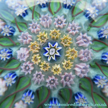 Load image into Gallery viewer, Vintage 1970s Perthshire Paperweight - 13 Spokes Scottish Glass
