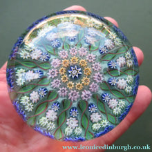 Load image into Gallery viewer, Vintage 1970s Perthshire Paperweight - 13 Spokes Scottish Glass
