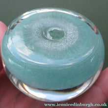 Load image into Gallery viewer, Vintage 1970s Perthshire Paperweight - 13 Spokes Scottish Glass
