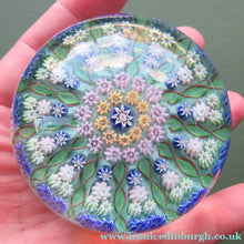 Load image into Gallery viewer, Vintage 1970s Perthshire Paperweight - 13 Spokes Scottish Glass
