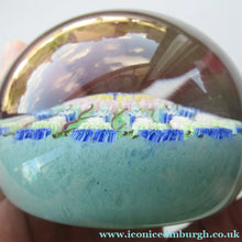 Load image into Gallery viewer, Vintage 1970s Perthshire Paperweight - 13 Spokes Scottish Glass
