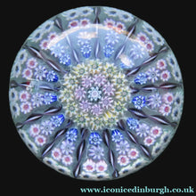 Load image into Gallery viewer, Vintage 1970s Perthshire Paperweight - 13 Spokes Scottish Glass
