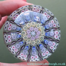 Load image into Gallery viewer, Vintage 1970s Perthshire Paperweight - 13 Spokes Scottish Glass
