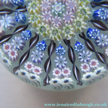 Load image into Gallery viewer, Vintage 1970s Perthshire Paperweight - 13 Spokes Scottish Glass
